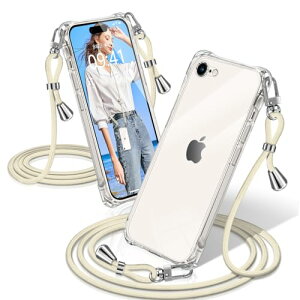 iPhone SE3 �P�[�X 2022 ��3/2���� �N���A iPhone8 / iPhone7 �V�����_�[ �A�C�t�H��SE3/SE2/8/7 �J�o�[ �ϏՌ� �X�}�z�P�[�X ���� �D��X�g���b�v�t�� ������ ��|�� �R�t�� ��|�� �΂߂��� ���߉\�ȃV