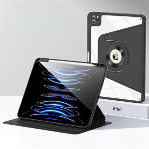 iPad Mini A17 Pro �P�[�X iPad mini7 / mini6 �P�[�X 360�x��] ���O���\�ȃ}�O�l�b�g�J�o�[ �w�ʑS���� �y�����[ �I�[�g�E�F�C�N�A�b�v / �X���[�v�@�\ iPad mini ��7 / 6���� �J�o�[ �c�u�� �ϏՌ� ��
