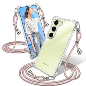 Galaxy S23 5G �P�[�X �N���A �V�����_�[ �ϏՌ� �M�����N�V�[S23 �X�}�z�P�[�X SC-51D SCG19 �J�o�[ ���� �D��X�g���b�v�t�� ������ ��|�� �R�t�� ��|�� �V���O���V�����_�[���[�v �΂߂��� ����