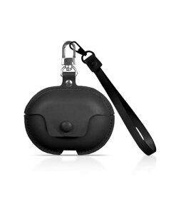 HUAWEI FreeClip �P�[�X ���b�N�t�� �J���r�i�t�� �S�ʕی� �����h�~ �ϏՌ� �h�o �L�Y�h�~ �w��h�~ ���C�����X�[�d HUAWEI FreeClip (�u���b�N)