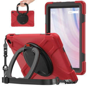 Fire HD 10 ��13���� �P�[�X �c�u�� ���|�� ���F ���C���{�[ �ϏՌ� Fire HD 10 & 10 Plus 2023 ��13���� ��p�ی�J�o�[ �V�����_�[�X�g���b�v 360°��] �L�b�Y ���킢�� �ď�v �q�� �A�E�g�h�A �����O 