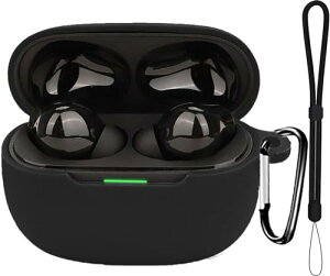 Redmi Buds 5 Pro �P�[�X �J�o�[ �V���R�� ���[ �֗� �J���r�i�t ���s �y�� �ی�J�o�[ �L�Y�h�~ �h�o �h�k �y�ʏ��^ �����[�d�\ �ی�P�[�X ���[ �P�[�X Redmi Buds 5 Pro �p�Ή��C���C���[�w�b�h�z