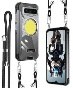 Fossibot F102 �P�[�X �N���A �V�����_�[�X�}�z�P�[�X �\ ���߉\�� �V�����_�[ ������ ��|�� �R�t�� ���^ ��|�� �J�o�[ �ϏՌ� TPU �y�ʐD��X�g���b�v�t�� �X�}�[ �g�t�H�����C�����X�[�d