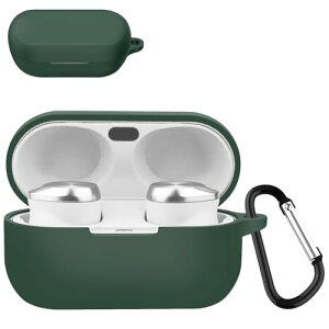 Panasoni) Technics EAH-AZ80 �P�[�X �J�o�[ �V���R�� �ی�J�o�[ �����h�~ �L�Y�h�~ �ϏՌ� �y�� ���������܂� �[�d�\ �h���h�o �J���r�i�t�� (�O���[��)