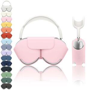 AirPods Max 1 / 2 �w�b�h�z���J�o�[ �����X���[�v �ϏՌ� �����^�� �֗� �ق��� �� �ی� �ی�P�[�X �w�b�h�t�H���P�[�X (�s���N)