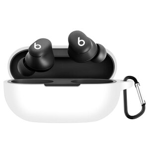beats solo buds �P�[�X ���ɔ� �V���R�� LED�� �ϏՌ� �h�� �h�o �y�ʃf�U�C�� ���C�����X�[�d �L�Y�h�~ �����h�~ �V���v���X���� �J���r�i�t�� (�z���C�g)