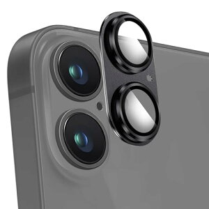 iPhone 17 / iPhone 16 / iPhone 16 Plus �J�����t�B���� �A���~�������{AR�����ߗ������K���X ��̌^�����Y�ی�t�B���� �ϏՌ� �I�o�I�[�o�[�h�~ �A���~���� �J�����J�o�[ (�A�C�t�H��17 / 16�v���X / 16