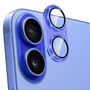 iPhone 16 / iPhone 16 Plus �J�����t�B���� �A���~�������{AR�����ߗ������K���X �A�C�t�H��16�v���X / �A�C�t�H��16 ��̌^�����Y�ی�t�B���� �ϏՌ� �I�o�I�[�o�[�h�~ �A���~���� �J�����J�o�[(iP
