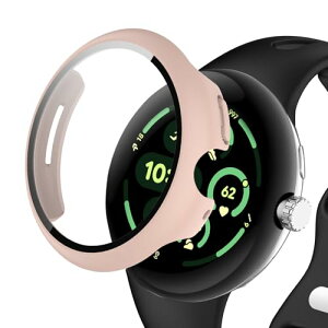 Google Pixel Watch 3 45mm �P�[�X �ی�J�o�[ �X�}�[�g�E�H�b�`�P�[�X �����K���X ��̌^ �ϏՌ� PC�f�� �����^ �J�o�[ ���h�~ �������� �ϏՌ� �S�ʕی� �E���ȒP �y�� Google Pixel Watch 3 45mm �s���N