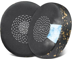 �C���[�p�b�h �p�b�h �����p ��p�W�F�� Jabra Evolve2 75 PC Wireless �w�b�h�z�� ���� �C���[�N�b�V���� Evolve 75�ɑΉ����Ȃ� ���K�ȃt�H�[�� �ւ� �C���[�J�b�v ������ �⊴ �u���b�N�S�[���h �݊�