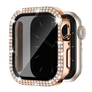 �y�`�����K�[�h�z Apple Watch �P�[�X 46mm �L���L�� �A�b�v���E�H�b�` �J�o�[ �`�����h�~ Apple Watch �J�o�[ �K���X�t�B�����t�� �I�V���� ���f�B�[�X iWatch Series 10��46mm ���[�Y�S�[���h