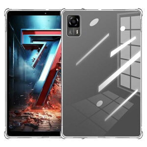 Headwolf FPad7 / Headwolf FPad6 / Alphawolf APad2 �P�[�X 8.4 �C���` TPU �y�� ���^ �P�[�X�ϏՌ� �S�ʕی�J�o�[ �w��h�~ ����~�� Headwolf FPad7 / Headwolf FPad6 / Alphawolf APad2 �N���A�P�[�X (����)