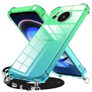 AQUOS sense7 �P�[�X �N���A �V�����_�[ �X�g���b�v �O���f�[�V�����J�o�[ �R�t�� ���|�� �΂߂��� SH-53C SHG10��|���P�[�X �ϏՌ� TPU �G�A�N�b�V���� ���O���\ ���߉\�� ���� ���^ �y�� �l