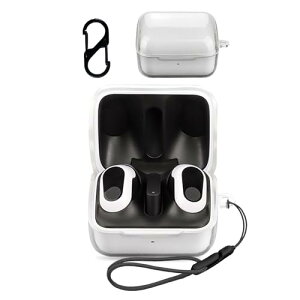 INZONE Buds WF-G700N �P�[�X �J�o�[ ���C�����X�C���z�� �V���R�� �ی�P�[�X (�J���r�i�t��+�X�g���b�v�t�� ) �����h�~ �L�Y�h�~ �ϏՌ� �����[�d�\ �h�� �h�o (�N���A)