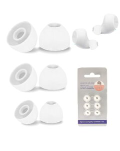 EarFun ���� �C���[�s�[�X �����p �V���R�� ���� Air Pro 3 / Free Pro 2 / Free Pro (S / M / L�T�C�Y�e1�y�A) ����~�� �_�炩�� �y�� ���E�\ ���􂢉\(�z���C�g)