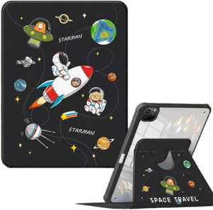 iPad Air 11�C���` M2 2024 / iPad Air ��5���� ��4���� �P�[�X 360�x��]�� ���� �y�����[ �嗝�Ε� ���� �c�u���J�o�[ �y���z���_�[�t�� iPad Air6 Air5 Air4 �J�o�[ ���� �}�[�u���� ���� �l�C �y�� ���^ 