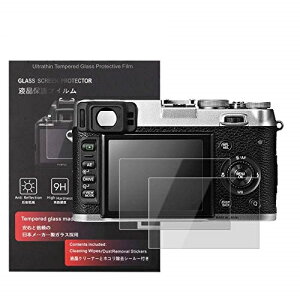 �x�m Fujifilm �f�W�^���J���� X100S X100 X20 X10 X-E1 �ی�t�B���� �t���ی� �d�x9H �����ߗ� �ώw�� �C�A���� �����K���X ����0.3mm 2���Z�b�g �W���N���X�t�� (X100S X100 X20 X10 XE1 �ی�t�B���� �t����