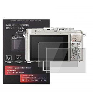 OLYMPUS �f�W�^���J���� Olympus PEN E-PL9 / E-PL / E-PL7 / E-P5 / PEN-F �ی�t�B���� �t���ی� �d�x9H �����ߗ� �ώw�� �C�A���� �����K���X ����0.3mm 2���Z�b�g �W���N���X�t�� (E-PL9 E-PL E-PL7 E-P5 PEN-F �ی�