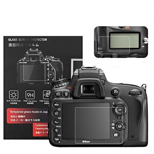 Nikon D610 / D600 �ی�t�B���� �K���X�t�B���� �t���ی� �t�����j�^�[�p�K���X�v���e�N�^�[�ƕ\���o�l���p�����\�ی�t�C�����Z�b�g 2�Z�b�g
