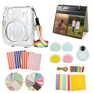 Fujifilm �`�F�L instax mini 11 �P�[�X �J�����P�[�X �A�N�Z�T���[ 8�_�Z�b�g �ی�P�[�X ���[�P�[�X �����^�� �ی�J�o�[ �ϏՌ� �ی� �L�Y�h�~ ���[ �L�������O�P�[�X ��֕i �ЊO�i (����)