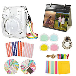 Fujifilm �`�F�L instax mini 11 �P�[�X �J�����P�[�X �A�N�Z�T���[ 8�_�Z�b�g �ی�P�[�X ���[�P�[�X �����^�� �ی�J�o�[ �ϏՌ� �ی� �L�Y�h�~ ���[ �L�������O�P�[�X ��֕i �ЊO�i (����)