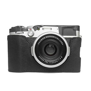 �x�m�t�C���� FUJIFILM X100V �P�[�X �J�����P�[�X �n�[�t�P�[�X �{�v ���U�[ �o�b�e���[�����ł� �O�r�l�W�� �ی�P�[�X ���[�P�[�X �����^�� �ی�J�o�[ �ϏՌ� �ی� �L�Y�h�~ ���[ �L�������O