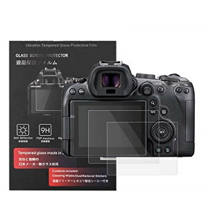 CANON EOS R6 Mark2 / EOS R6 / EOS R7 / EOS R6 MK2 �p �d�x9H �����ߗ� �ώw�� �C�A���� �����K���X ����0.25mm 2���Z�b�g �N���X�t�� (EOS R6 MK2 / R6 / R7 �ی�t�B���� �t���ی� )