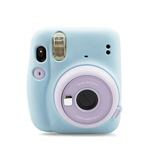 Fujifilm �`�F�L instax mini 11 �P�[�X �J�����P�[�X �V���R�� �J�o�[ �ی�P�[�X ���[�P�[�X �����^�� �ی�J�o�[ �ϏՌ� �ی� �L�Y�h�~ ���[ �L�������O�P�[�X ��֕i �ЊO�i (�u���[)