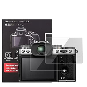 Fujifilm �f�W�^���J���� XT X-T5 �ی�t�B���� �t���ی� �d�x9H �����ߗ� �ώw�� �C�A���� �����K���X ����0.25mm 2���Z�b�g (XT5)