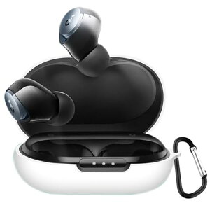 Anker SoundCore Space A40 �P�[�X �V���R�� �J�o�[ �ی� �����h�~ �L�Y�h�~ �ϏՌ� �y�� �����[�d�\ �h���h�o �J���r�i�t�� (�z���C�g)