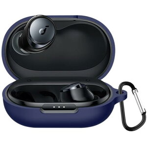 Anker SoundCore Space A40 �P�[�X �V���R�� �J�o�[ �ی� �����h�~ �L�Y�h�~ �ϏՌ� �y�� �����[�d�\ �h���h�o �J���r�i�t�� (�u���[)