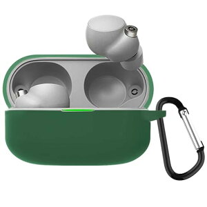 Sony WF-1000XM4 �P�[�X �C���z�� �V���R�� �ی� �J�o�[ sony wf-1000xm4 �S�ʕی�J�o�[ �ϏՌ� �����[�d�\ �h�� �h�o �����h�~ �y�� (�O���[��)