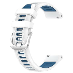 Garmin Forerunner265S / Forerunner265S music / Venu 3S �o���h 18MM �x���g ���F �ւ��o���h �V���R���� �_�炩�� �ʋC�� �ϋv�� �X�|�[�c�o���h �A�N�Z�T���[ (�z���C�g �u���[)