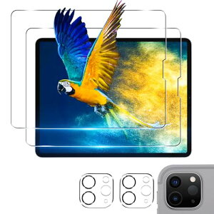 iPad Pro 12.9 �K���X�t�B���� 2�� + �����Y�ی�t�B���� 2�� iPad Pro 12.9�C���` (2022 / 2021 / 2020 / 2018���f�� ��6 / 5 / 4 / 3����p) �t�B���� iPad Pro 12.9�C���` �ی�t�B���� �����K���X �J�o�[ �t�B���� 