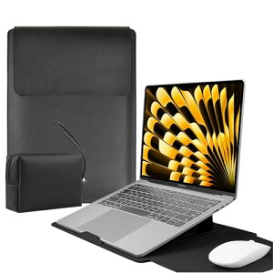 �m�[�g�p�\�R�� �P�[�X 14�C���` pc�X�^���h�ƃ}�E�X�p�b�h�t�� MacBook Air Pro iPad Apple / Surface Lenovo HP 12 / 13 / 13.3 / 14 / 15.6 / 16�C���` Laptop ���^ PU�v�p�\�R���X���[�u �m�[�gPC�C���i�[�o�b�O ��