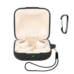 SOUNDPEATS GoFree 2+ �P�[�X �J�o�[ ���C�����X�C���z�� �V���R�� ���p���₷�� �ϏՌ� �h�� �h�o �E�H�b�V���u�� (�J���r�i�t��+�X�g���b�v�t�� ) �����[�d�\ �����^�т����₷�� (�u���b�N)