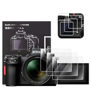 Nikon Z6III �f�W�^���J���� �t���ی�t�B���� z 6iii �t���v���e�N�^�[ �j�R�� Z6III��p �t�����j�^�[�p�K���X�v���e�N�^�[�ƕ\���o�l���p�����\�ی�t�C�����Z�b�g 3�Z�b�g