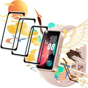 �y�����Ղ�3���z Huawei band 9 / HUAWEI band 8 �t�B���� PET������ �S�ʕی� �X�}�[�g�E�H�b�` �p band 8 �t���ی�t�B���� �������� �ϏՌ� ���h�~ �����ߗ� �����z�� �w��h�~ �C�A�[�� �^�b�`���x 