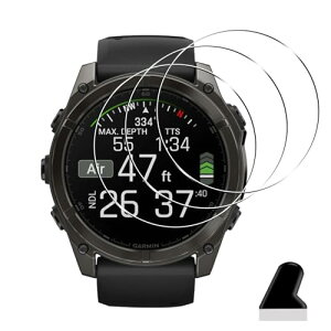 �y3���Z�b�g�z GARMIN (�K�[�~��)fenix 8 Sapphire AMOLED 51mm �K���X�t�B���� �ی�t�B���� GARMIN fenix 8 51mm �t�B���� �K�[�~��fenix 8 Sapphire AMOLED 51mm �t���ی�t�B���� �ϏՌ� ��U�h�~ �S�ʕی� ������