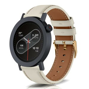 22mm ���v �o���h CMF by Nothing Watch 3 Pro 2025 / CMF by Nothing Watch Pro 2 2024 ���U�[�r���v�o���h �����o���h ���v�x���g �r�W�l�X�� �_�� �j���ʗp ���v�X�g���b�v �����x���g (�z���C�g)