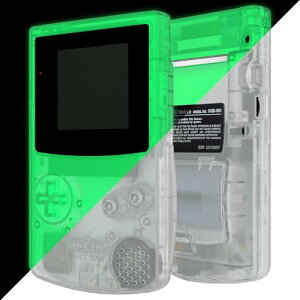 Gameboy Color �J�o�[ �{�^�� ���� �C�� �p�[�c ��֕i �݊��i IPS�A�b�v�O���[�h�ς� �����p�V�F�� �t���n�E�W���O�J�o�[ �{�^���t�� �N���A (�R���\�[����IPS�X�N���[���͕t�����Ă��܂���B) [