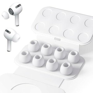 AirPods Pro �C���[�s�[�X ��1&2���� �V���R�� �C���[�`�b�v [XS / S / M / L�T�C�Y �e1�y�A] �V���R�� �C���z���L���b�v �m�C�Y���_�N�V�����z�[���t�� ����~�� �Չ��� �t�B�b�g�� �E���h�~ for Airpod