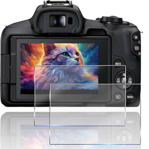 [������2���Z�b�g] Canon EOS R50 / R8 / Kiss X10i / M200 / PowerShot G7 X Mark III �K���X�t�B���� ��̌^�����Y�ی�t�B���� �L���m�� EOS R8 / R50 �J�����t�B���� �ی�t�B���� �ϏՌ� �h���� �����ߗ� �I�o