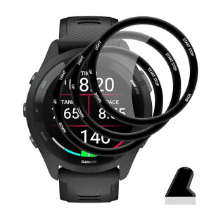 �y3���Z�b�g�z Garmin Forerunner 265 / Forerunner 265 Music �K���X�t�B���� �ی�t�B���� Garmin Forerunner 265 �t�B���� �K�[�~�� Forerunner 265 / Forerunner 265 Music �t���ی�t�B���� �L�Y�h�~ �ϏՌ� ��U�h�~ �S