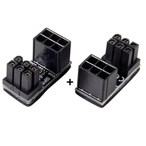 PW-007-008-009-LIST PW-008 Cablecc ATX6�s�����X����6�s���I�X180�xAngledPowerAdapter for Desktops Graphics Card