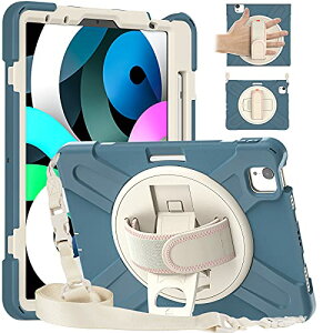 [�J���t��] iPad Air 11 2025 / 2024 / iPad Pro 11 �P�[�X 2022 / 2021 / 2020 / 2018 �΂ߊ|�� 360°��] iPad Air4 2020 / Air5 2022 �P�[�X iPad Air ��4 / 5���� 10.9�C���` �X�^���h �V�����_�[�X�g���b�v �n���h�x���g �y