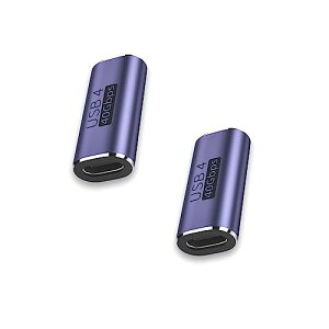 [2�Z�b�g] USB �ϊ��A�_�v�^�[ �^�C�vc �ϊ��A�_�v�^ 100W�}���[�d / 8K@60Hz�f���o�� / USB4.0�����A�_�v�^ / 40Gbps�����]�� USB C �ϊ��A�_�v�^USB C�R�l�N�^�[ Thunderbolt 3 Mac Book Pro Nintendo Switch Nexus 6P 