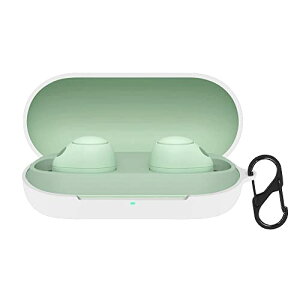 SONY WF-C700N �P�[�X WF-C700N �J�o�[ �_�炩�� �y�� �L�Y�h�~ �h�� �h�o �����܂܏[�d�\ �j�����p WF-C700N �C���z�� ���[�P�[�X (White)