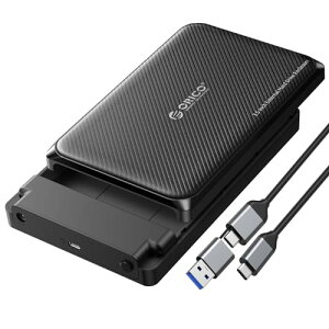 HDD �P�[�X 3.5�C���` USB C �c�[���s�v SATA�n�[�h�f�B�X�N�P�[�X 3.5 2.5�C���`SATA III / II / I SSD HDD�p �ő�20TB UASP �T�|�[�g USB A & C �f�o�C�X���T�|�[�g 12V / 2A �d���A�_�v�^�[�t�� SB�P�[�u���t��