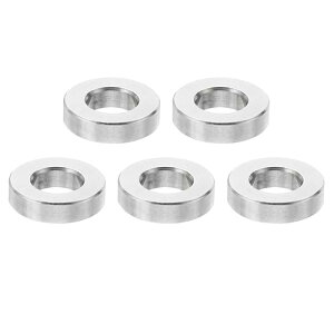 �X�y�[�T�[ M6 �X�e�����X�X�y�[�T�[ 5�Z�b�g ���^���X�y�[�T�[ �X�e�����X�X�`�[�� 6.2mm ���a×12mm �O�a×3mm ���� 1 / 4�C���`�܂���M6�l�W�{���g�p �ی^�X�y�[�T�[�X�N�����[�X�^���h�I�t